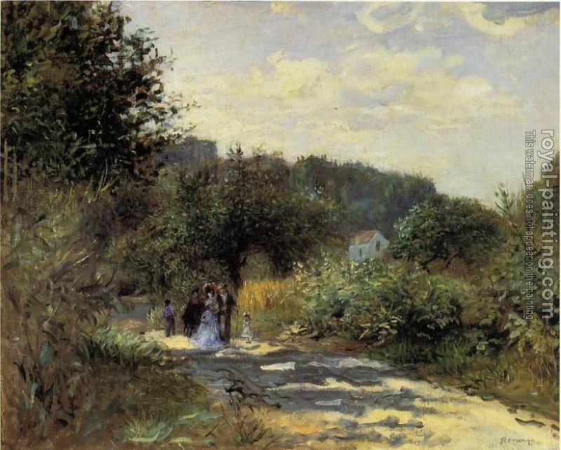 Camille Pissarro : A Road in Louveciennes